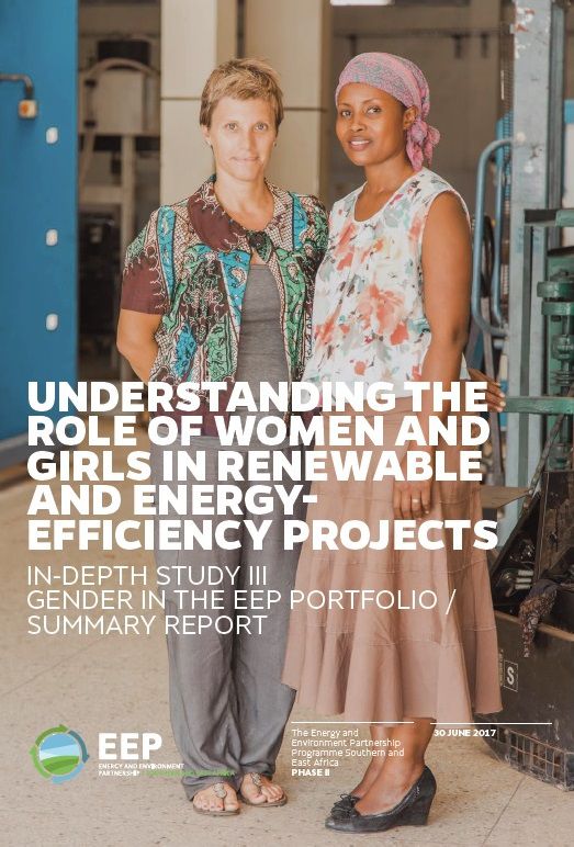 A new report on women’s role in renewable and energy efficiency projects