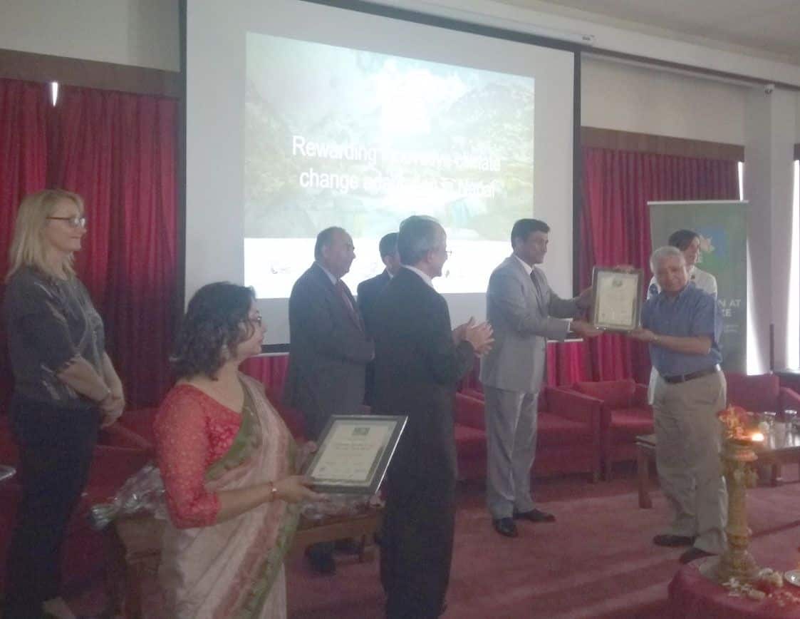 Centre for Rural Technology, Nepal (CRT/N) awarded with HONORARY PRIZE by “Adaptation at Scale Prize Project”