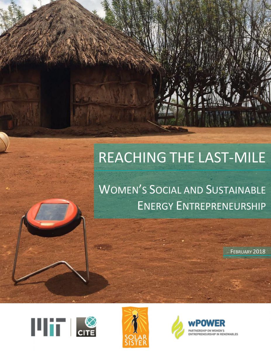 Reaching the last-mile: Women’s social and sustainable energy entrepreneurship