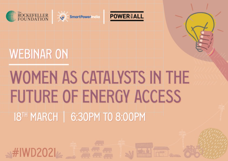 Webinar: Women as Catalysts in the Future of Energy Access