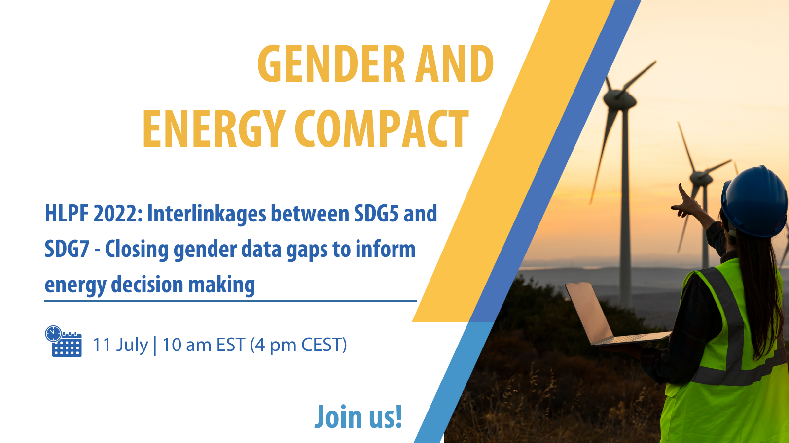 HLPF 2022 Wrap-up: Closing gender data gaps to inform energy decision making