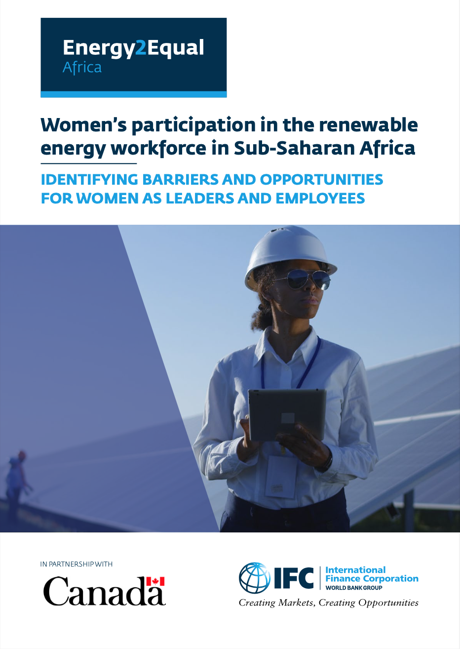 Women’s participation in the renewable energy workforce in Sub-Saharan Africa