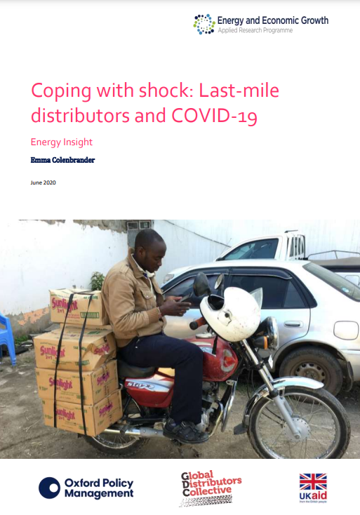 Coping with shock: Last-mile distributors and COVID-19