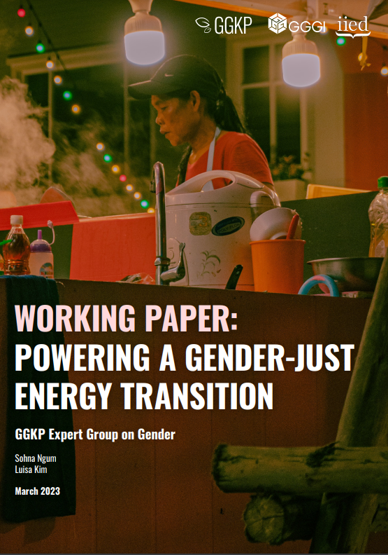 Working Paper: Powering a Gender-Just Energy Transition
