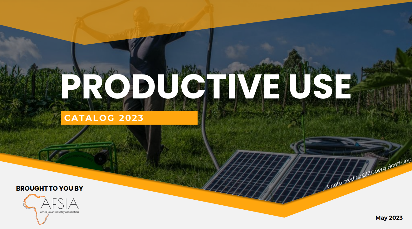 Productive Use Catalog 2023